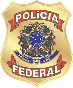 Logo da certificação da Polícia Federal